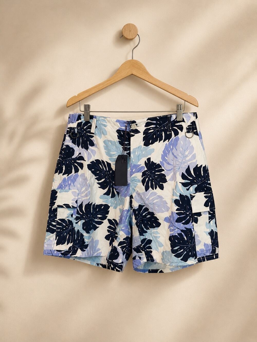 Ermanno Scervino Board Italian Luxury Cargo Bermuda Shorts IT 58 XXL